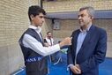 کادر پزشکی در مسابقات دانش‌آموزی حاضر هستند
