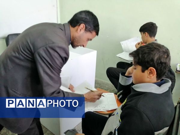 آزمون سنجش در مدارس کاشمر