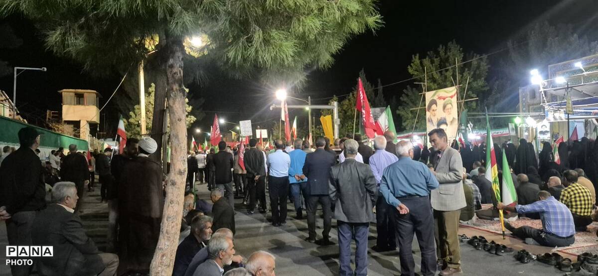 دویست و سی و دومین موج از اجتماعات شبانه در کاشمر 