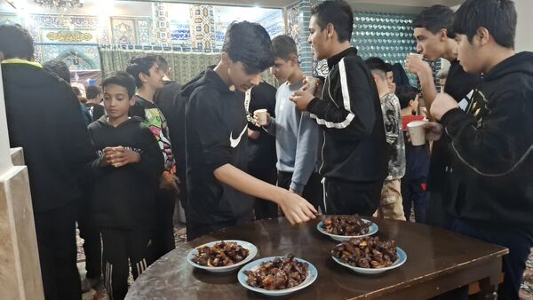 اعتکاف دانش‌‌آموزی شهرستان میناب 
