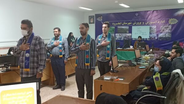 دوره توانمندسازی مربیان پیشتاز سازمان دانش‌آموزی منطقه ایجرود 