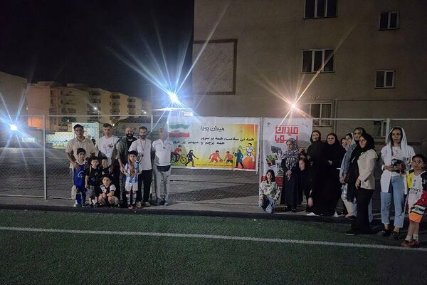 برگزاری طرح «میدان پویا» در مدرسه شهید همدانی پردیس 