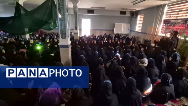 وقتی دبیرستان شهید همت بوی غربت حضرت مادر گرفت