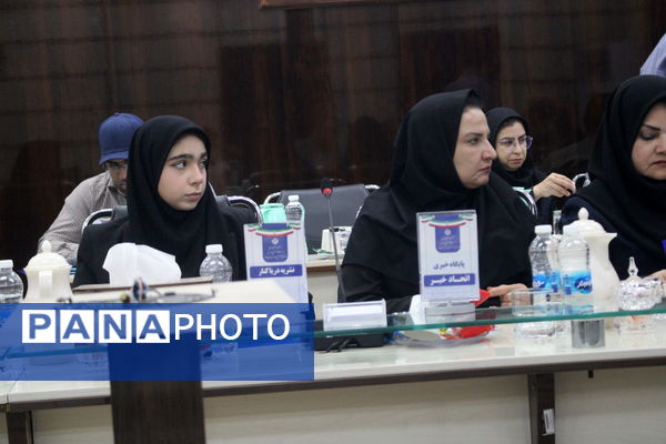 نشست خبری مدیرکل آموزش و پرورش استان بوشهر 