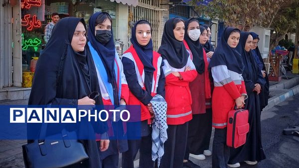 راهپیمایی 13 آبان  و روز دانش‌آموز در اشتهارد