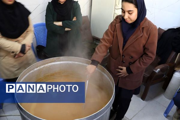 مراسم سوگواری شهادت حضرت فاطمه(س) در مدارس ناحیه 2 بهارستان