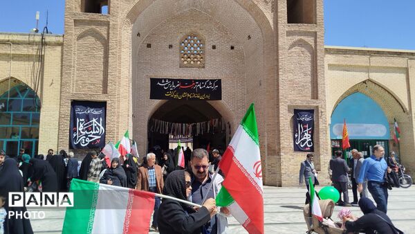 نماز  عبادی سیاسی جمعه در شهرستان نیشابور 