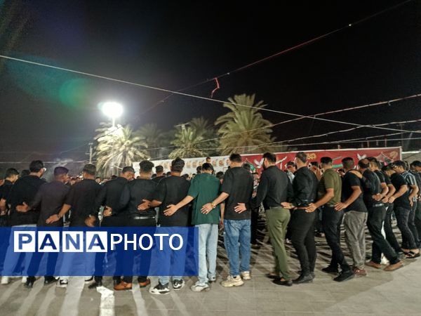 شام غریبان در امامزادگان سید محمد و سید نظام الدین شهرستان حاجی‌آباد