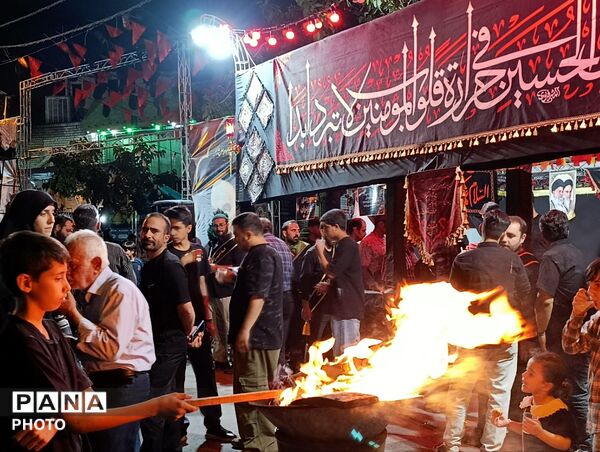 مراسم عزاداری شب دوم محرم در اجتماعات فردیس