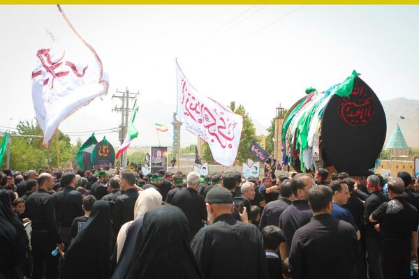 برگزاری مراسم ملی وداع نخل‌های روستاهای علوی و خاوه اردهال