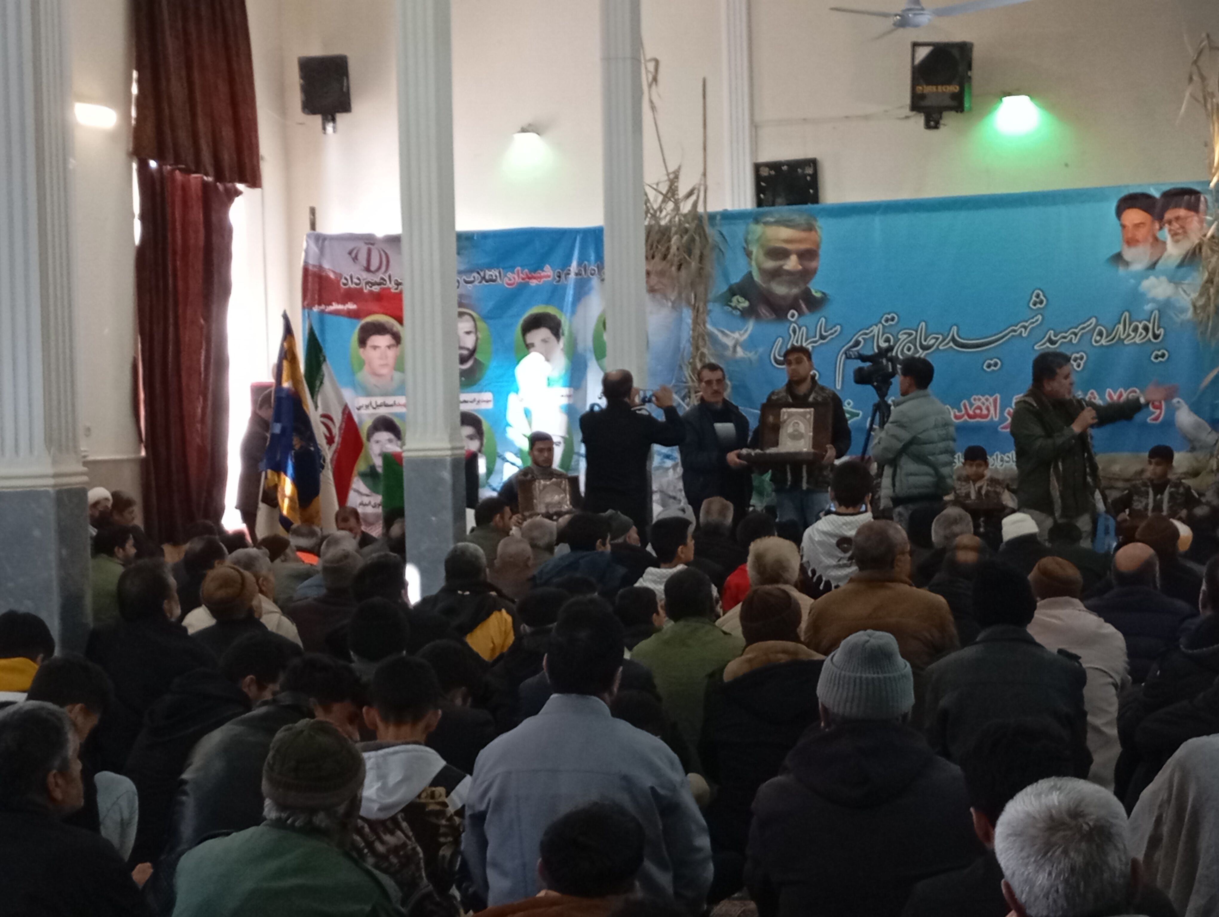 گرامیداشت پنجمین سالگرد شهادت سردار دلها در فاروج