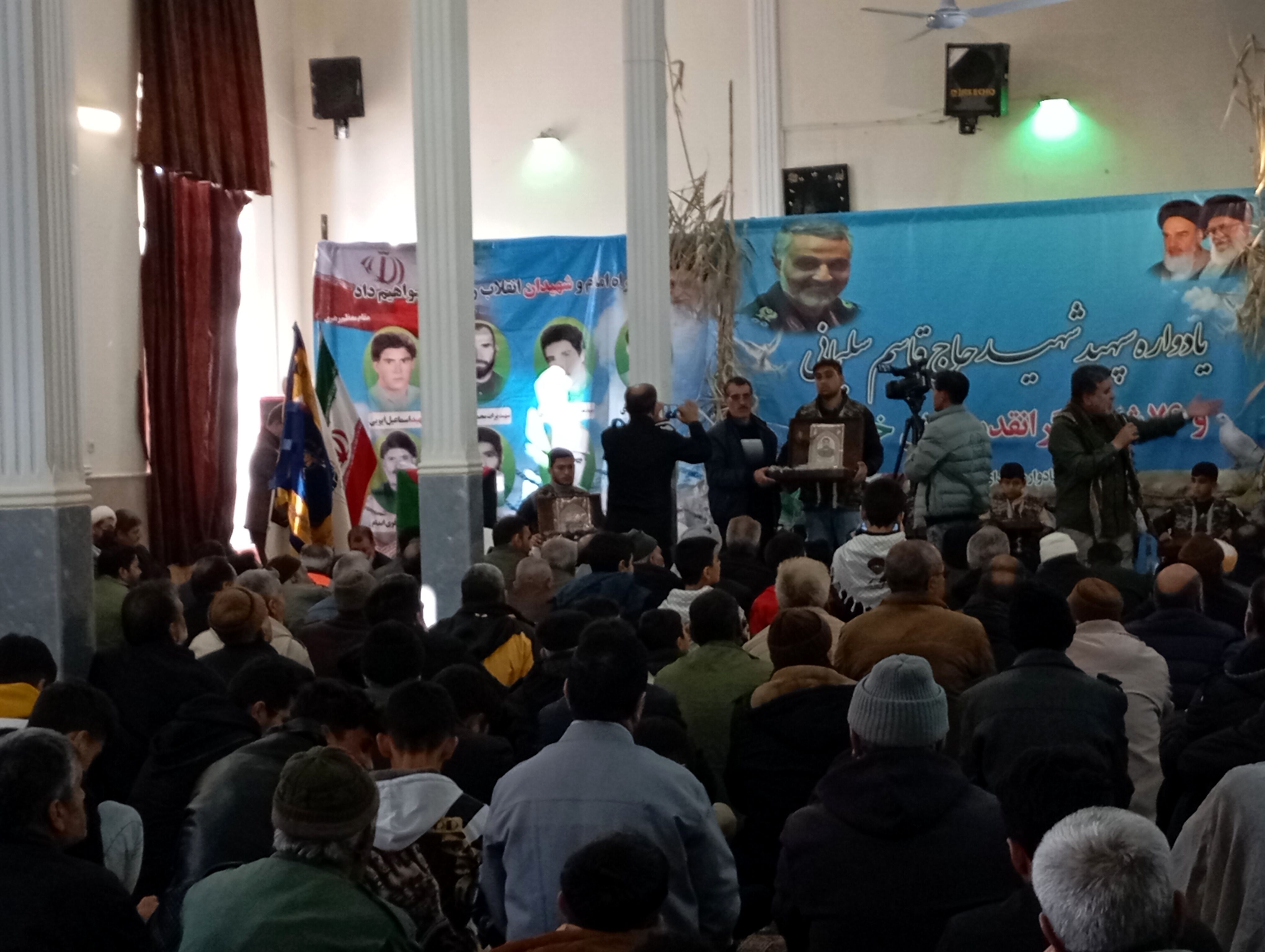 گرامیداشت پنجمین سالگرد شهادت سردار دلها در فاروج