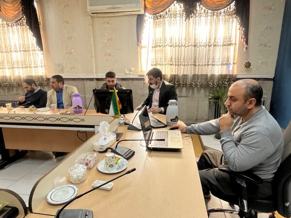 حضور فعال همکاران شهرستان قدس به صورت مجازی در دومین جلسه ستاد بزرگداشت دهه فجر  