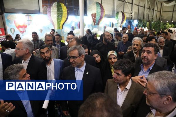 افتتاحیه بیست و دومین نمایشگاه تخصصی گل، گیاه و باغبانی در مشهد