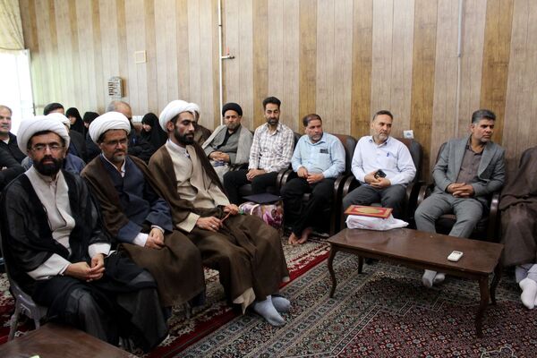 آیین سنگرسپاری رئیس اداره تبلیغات اسلامی شهرستان سامان