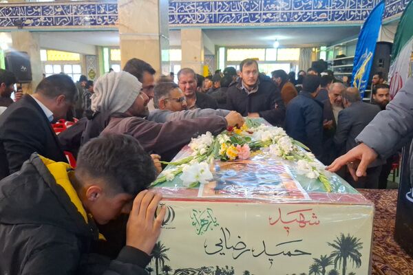 مراسم بزرگداشت سردار شهید حاج قاسم سلیمانی در گلزار شهدا شیراز 