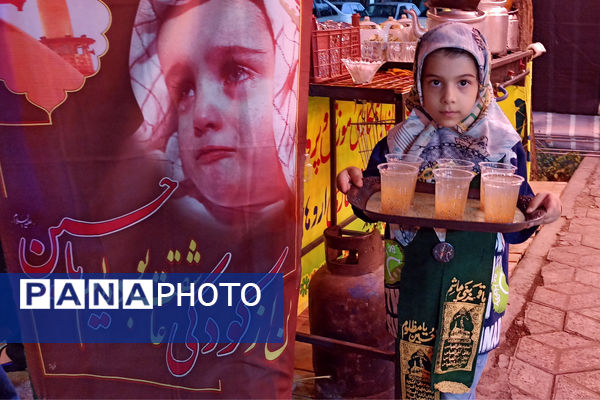 آباده در تاسوعای حسینی غرق در ماتم و عزا 