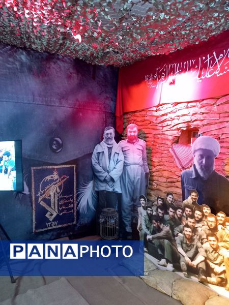 افتتاح نمایشگاه فرهنگی دومین کنگره ملی ۸ هزار شهید گیلان