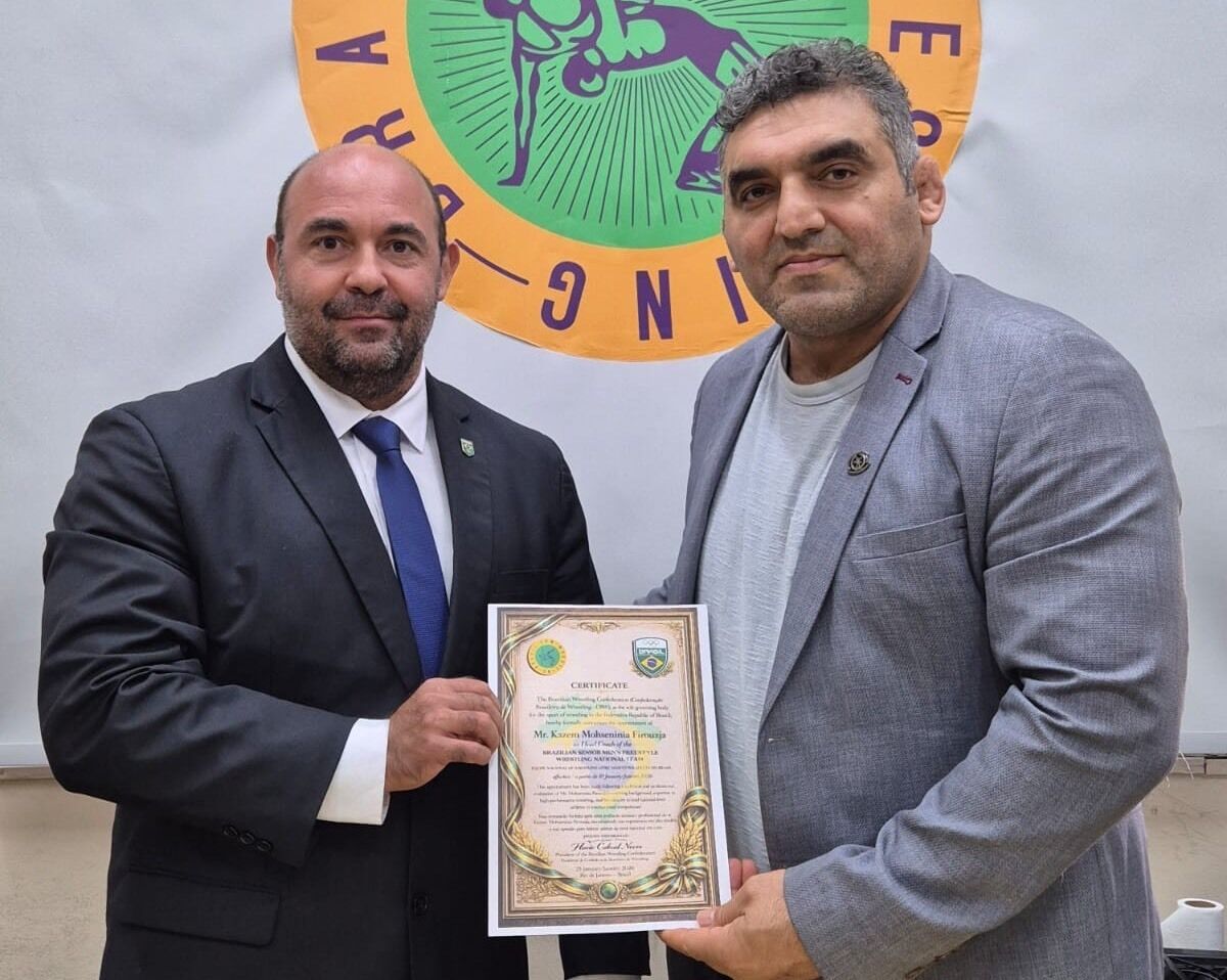 یک ایرانی سرمربی تیم ملی کشتی آزاد برزیل شد