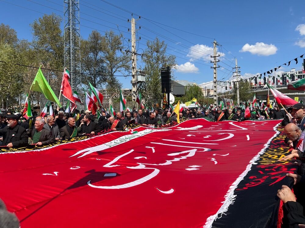 مراسم اربعین امام امت در کرج 