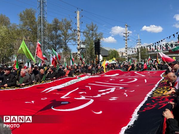 مراسم اربعین امام امت در کرج 