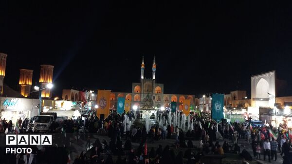 مردمان قنات قنوت قناعت در حسینه بزرگ ایران حماسه آفریدند 
