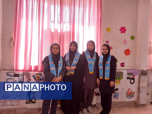 افتتاح مدرسه انقلاب در دبیرستان فاطمه الزهرا آشخانه