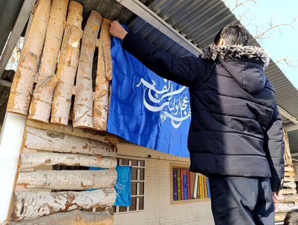موکب مدرسه قفلی در مشهد