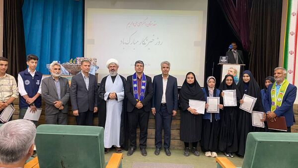 حضور پررنگ مسئولان استانی در مراسم تجلیل از خبرنگاران پانا شهرستان کاشمر