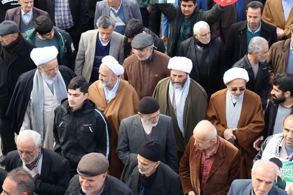 راهپیمایی ۲۲ بهمن بخش بندپی شرقی
