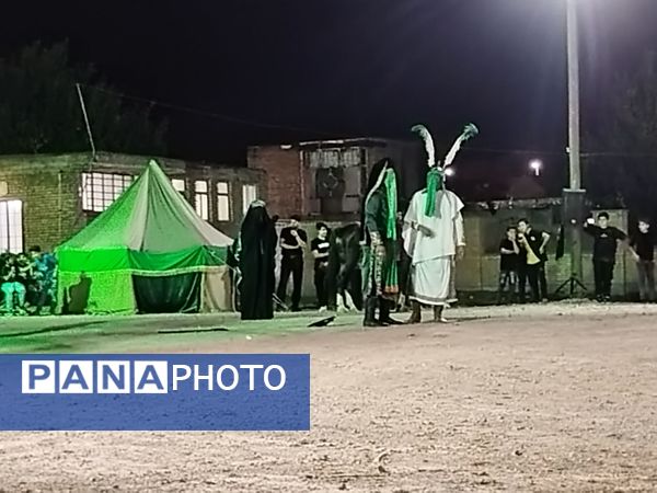 اجرای نمایش آیینی در شهر بن، هنر روایت عاشورا در صحنه‌های زنده