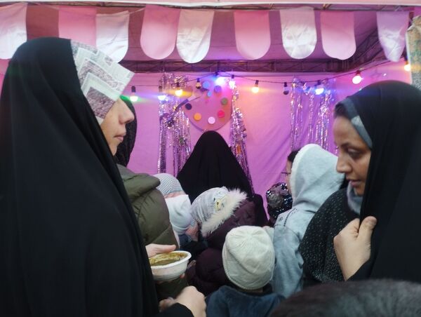 جشن بزرگ خیمه الانتظار در خیابان انتظار