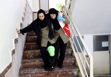 مانور سراسری زلزله در آذربایجان شرقی آماده‌باش برای لحظه‌ صفر