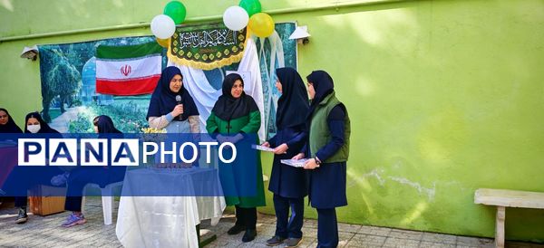 جشن ولادت صاحب الزمان در مدرسه صالحین 