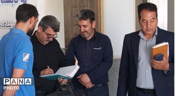 بازدید رئیس اداره آموزش و پرورش منطقه سردرود از مدارس روستاهای بخش بغراطی
