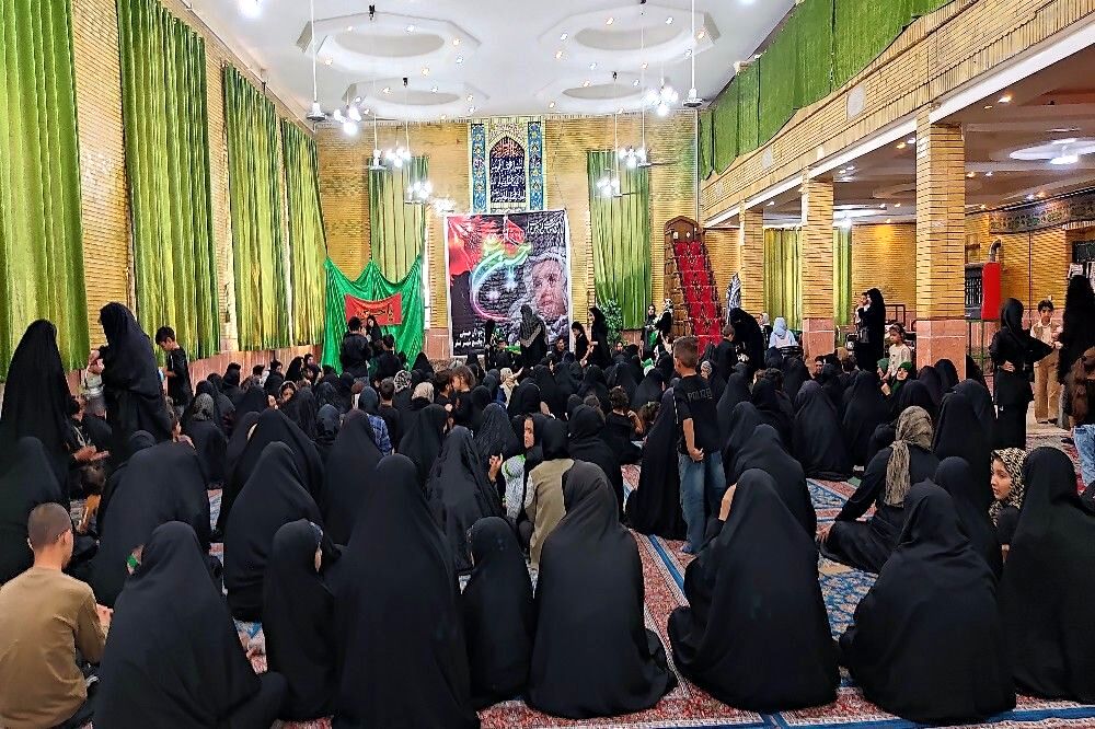 همایش بزرگ شیرخوارگان حسینی در شهر بار نیشابور 
