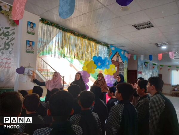 طنین زنگ شکوفه‌ها و جوانه‌ها در مدارس شهرستان کنارک