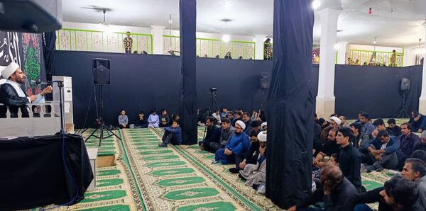 مراسم باشکوه ایام فاطمیه در هیات ریحانه النبی رودبار جنوب