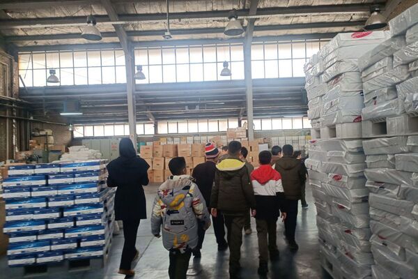 علم در صحنه عمل؛ گردش علمی دانش‌آموزان باقرالعلوم در کارخانه کیان صفا