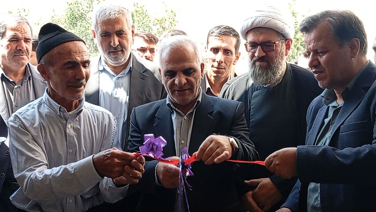 افتتاح آموزشگاه ۶ کلاسه شهر بن