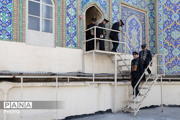 آیین صلا در حرم مطهر رضوی