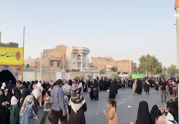 مردم زاهدان با شرکت در مهمانی ۳ کیلومتری غدیر، حماسه‌ای ضد استکباری آفریدند