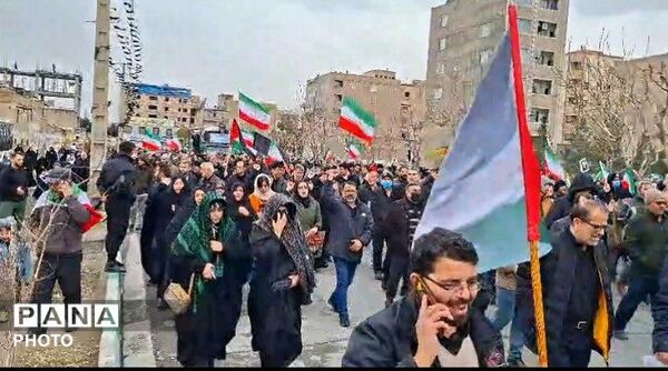 حماسه فردیسی‌ها در راهپیمایی روز قدس