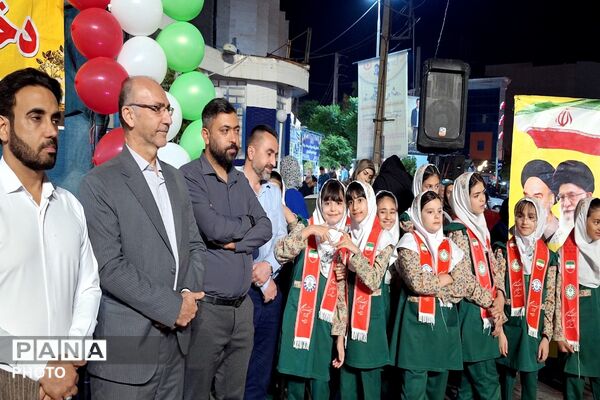  آیین بزرگداشت روز سازمان دانش‌آموزی درشهرستان ورامین