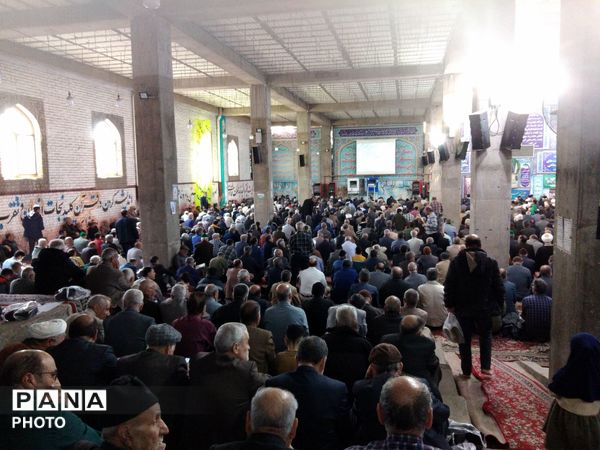 اولین نماز جمعه ماه مبارک رمضان در نیشابور 