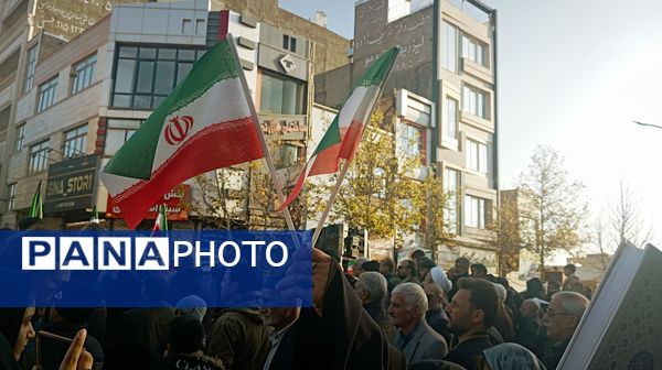 راهپیمایی میثاق با ولایت و محکوم نمودن اغتشاشات گروه های تروریستی در کاشمر