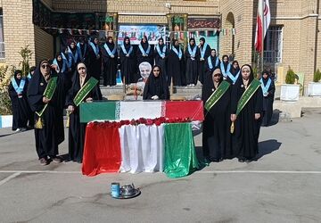 دانش‌آموزان نهاوند در آغوش یار