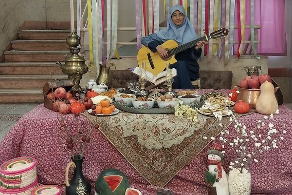 جشن یلدا در ناحیه دو شهرری 