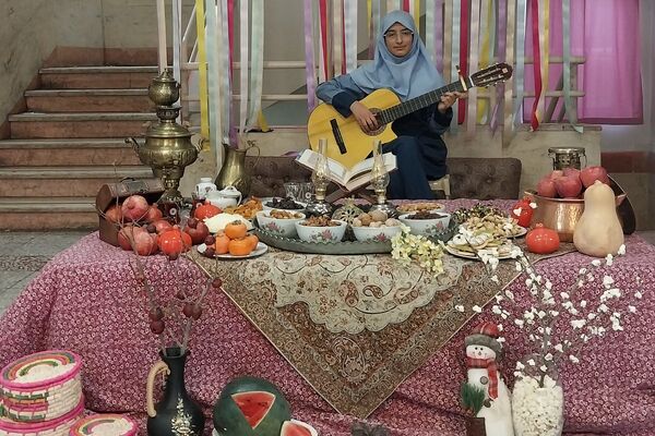 جشن یلدا در ناحیه دو شهرری 