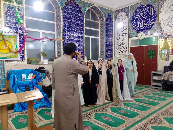 مراسم معنوی اعتکاف در مسجد صاحب الزمان جوادیه